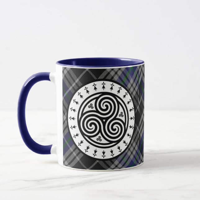 Triskele & Tartan National Breizh Mugg (Vänster)