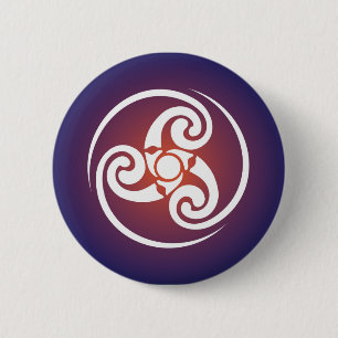 Triskele, Triple Spiral, Triskelion Symbol Celtic Knapp