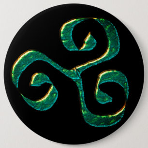 Triskelen, gammalt symbol i den celtic kulturen knapp