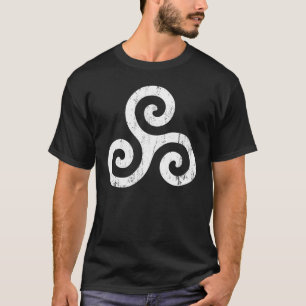 Triskelion Irish Symbol T Shirt