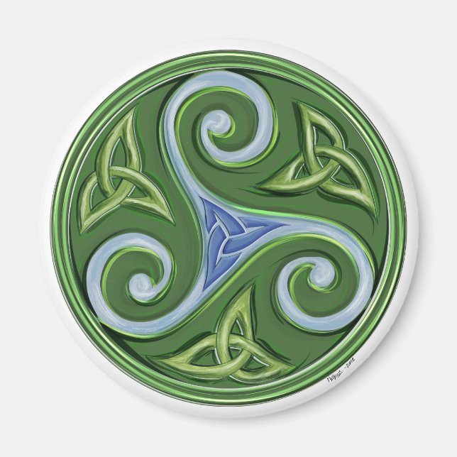 Triskelle Magnet (Framsidan)