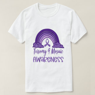 Trisomi 9-mosaikmedvetenhet t shirt