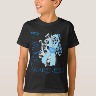 TRISOMY 18, MEDVETENHET FÖR TRISOMY 18 T SHIRT