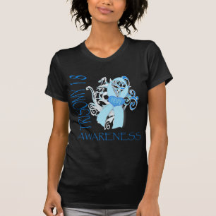TRISOMY 18, MEDVETENHET FÖR TRISOMY 18 T SHIRT