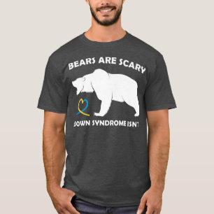 Trisomy 21 Bear-Citat lustig nedtoningssyndrom Awa T Shirt