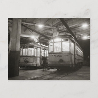 Trissor på terminalen, 1943 vykort