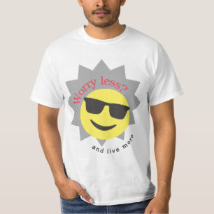 Trist mindre emoji t-shirts-design t shirt