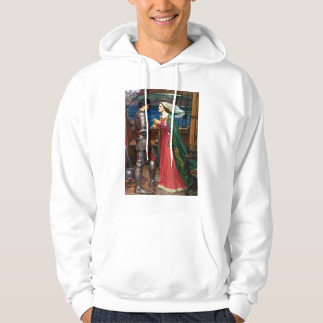 Tristan and Isolde, c. 1916 by John Waterhouse Hoodie (Framsida)