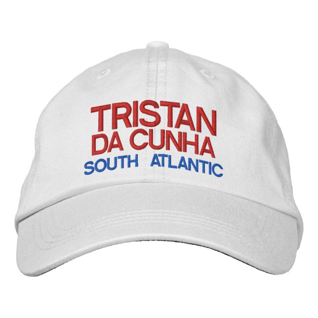 Tristan da Cunha - Anpassningsbarna Hat i Tristan Broderad Keps (Framsida)