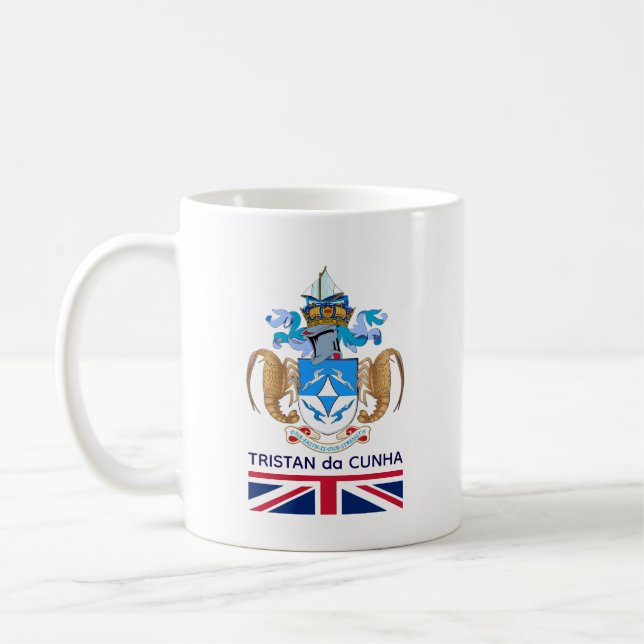 Tristan da Cunha Kaffemugg (Vänster)