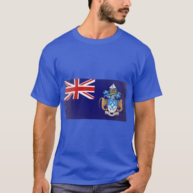 Tristan da Cunha T Shirt (Framsida)