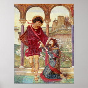 Tristan och Iseult, 1876 Poster