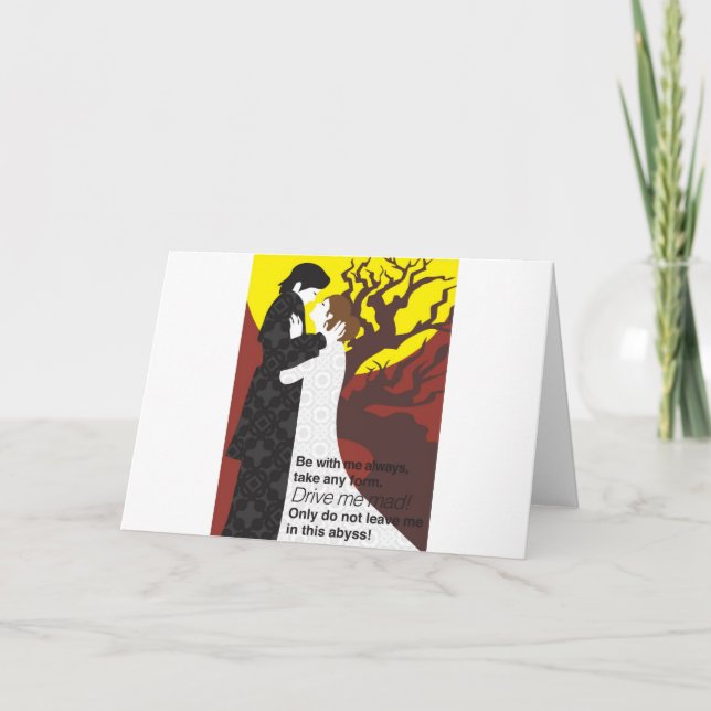 Tristan och Iseult gåva med citationstecken Kort (Framsida)