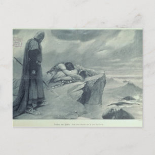Tristan och Isolda" Vykort