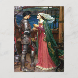 Tristan och Isolde av John William Waterhouse Vykort