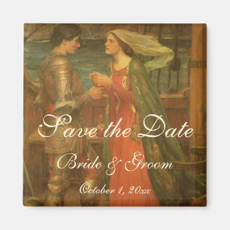 Tristan och Isolde av JW Waterhouse Bröllop Magnet