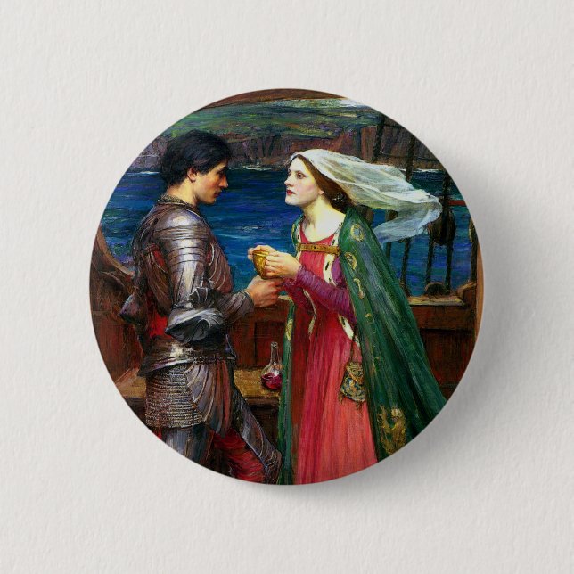 Tristan och Isolde, c. 1916 av John Waterhouse Knapp (Framsida)