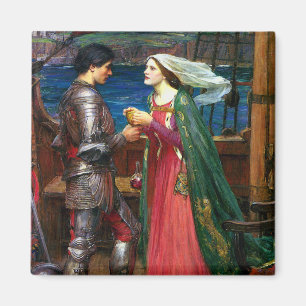 Tristan och Isolde, ca 1916 av John Waterhouse Magnet