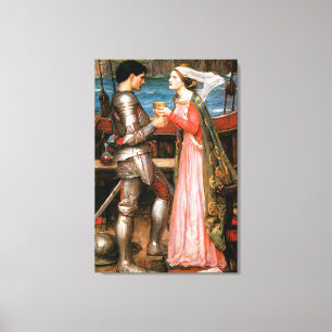 Tristan och Isolde Canvastryck