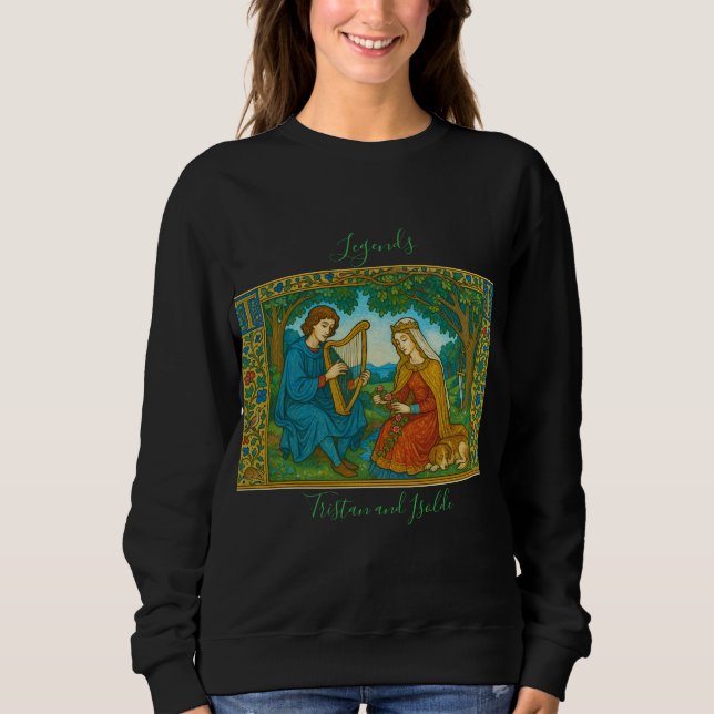 Tristan och Isolde-legenden T Shirt (Framsida)