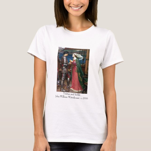 Tristan och Isolde T-tröja Tee Shirt (Framsida)