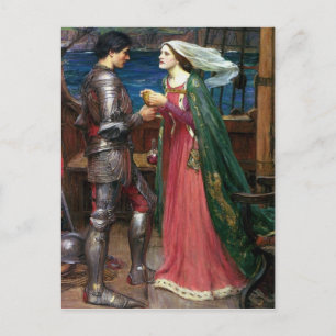 Tristan och Isolde Vykort