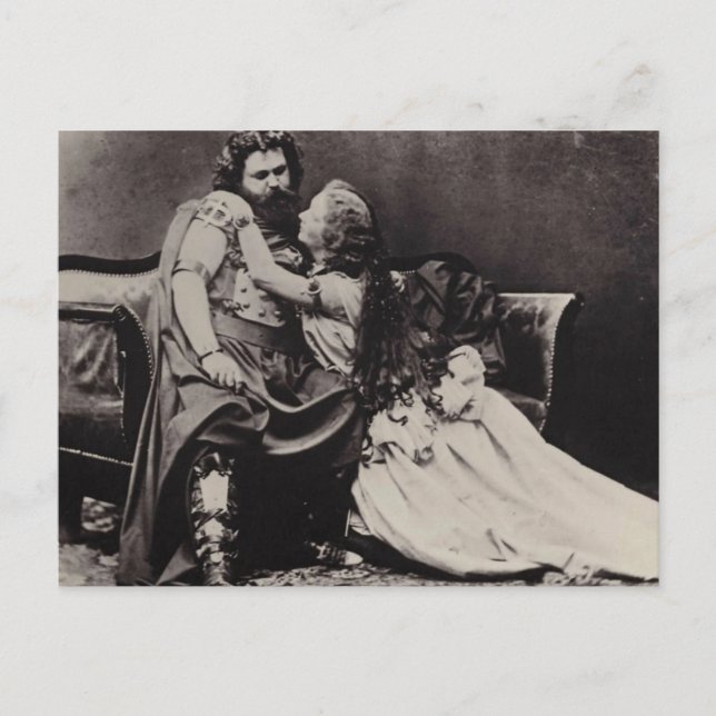 Tristan och Isolde Vykort (Framsida)