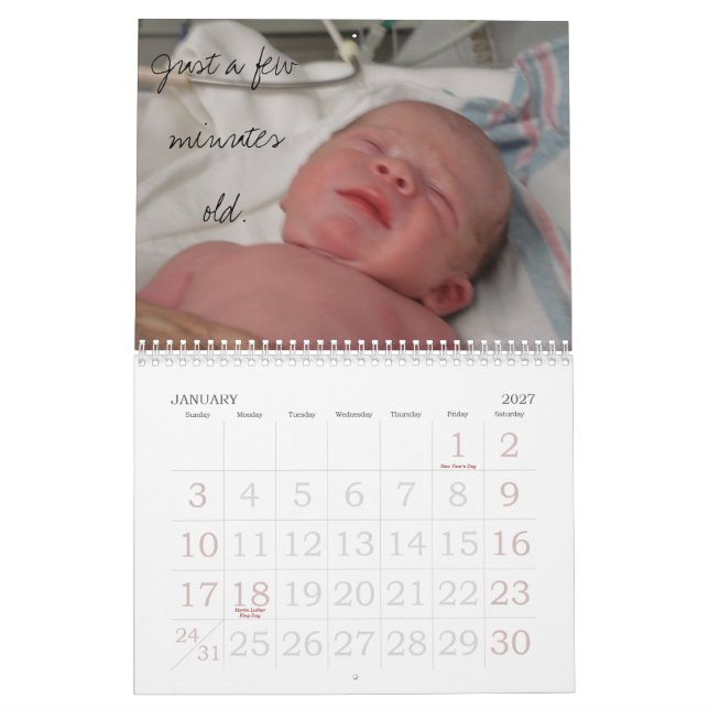 Tristen kalender (Jan 2027)