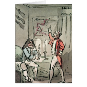 Tristram Shandy, 1786 Hälsningskort