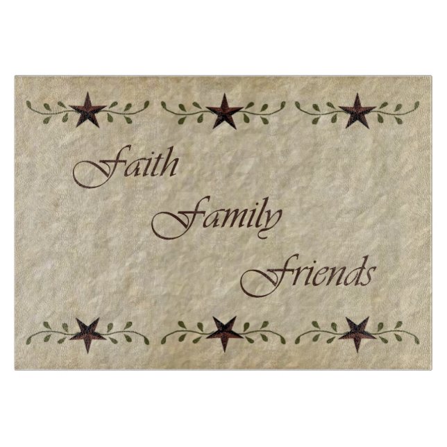 Trith Family Friends Glass Clearboard Board (Framsidan)