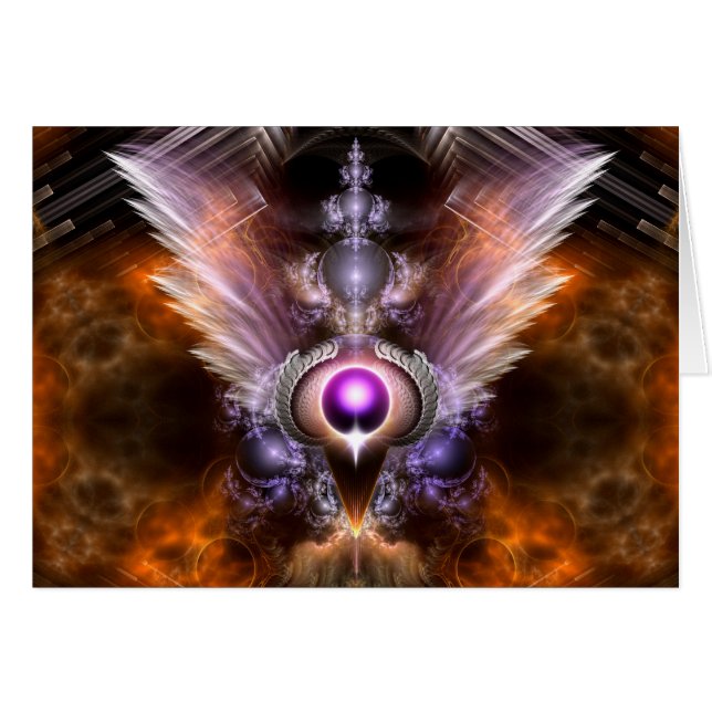 Trithilin Vingar Hälsningskort (Framsidan Horizontal)