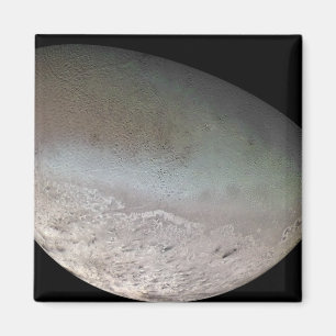 Triton den största månen av planet Neptune Magnet