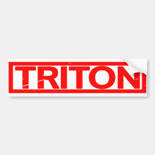 Triton Frimärke Bildekal