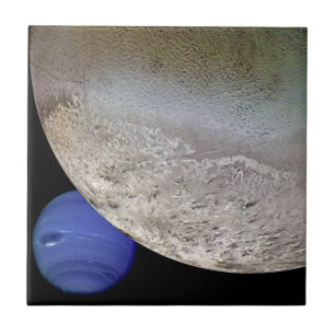 Triton med Neptune Kakelplatta