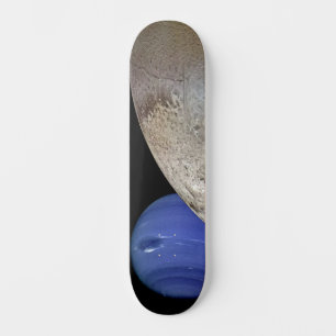 Triton med Neptune Old School Skateboard Bräda 18 Cm