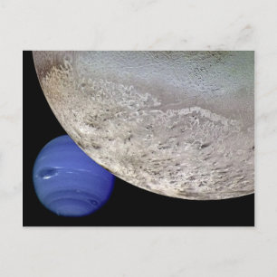 Triton med Neptune Vykort