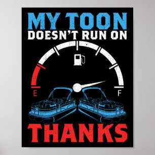 Triton Mitt Toon är inte Springa på tack för Trito Poster