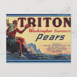 triton-päron vykort
