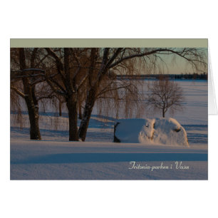 Tritonia-parken i Vasa Vaasa Finland CC0837 Hälsningskort