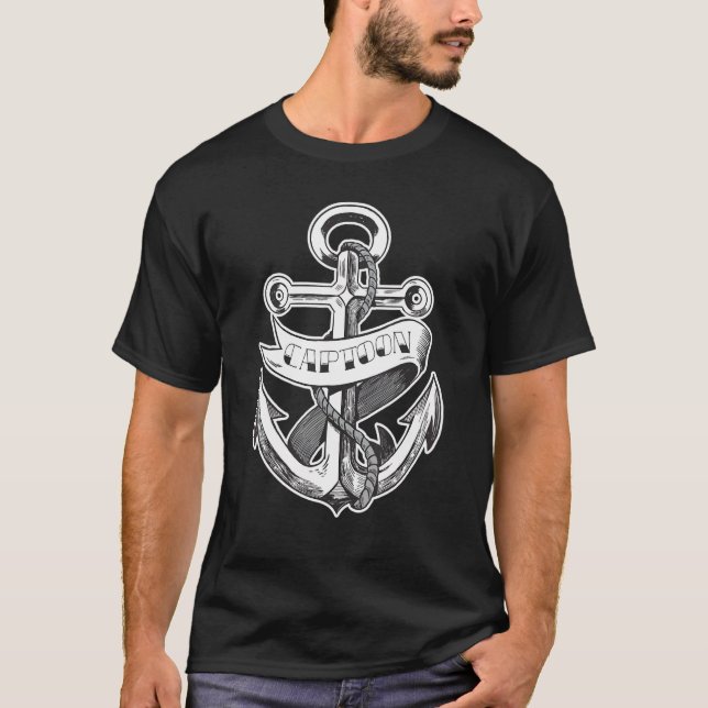 Tritonkapten Pontoon kapten Captoon 1 T Shirt (Framsida)