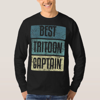 Tritoon Bästa Kapten Båt Citat T Shirt