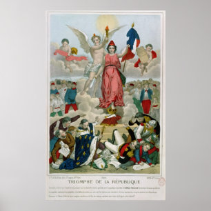 Triumf av republiken, 1875 poster