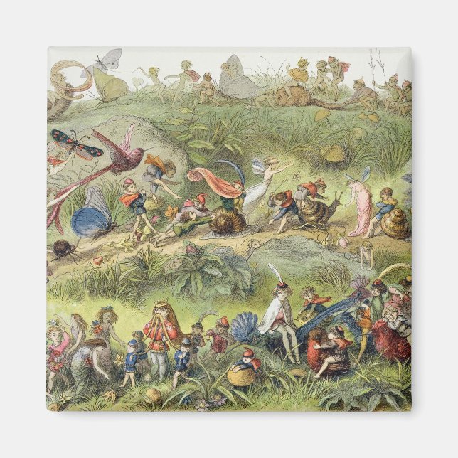 Triumfal March of the Elf-Kung, illustration från Magnet (Framsidan)
