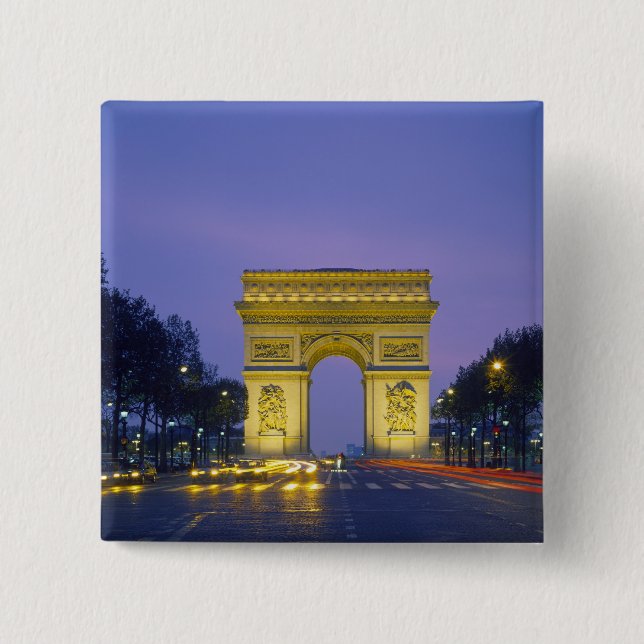 Triumfbågen, Paris, Frankrike, Knapp (Framsida)