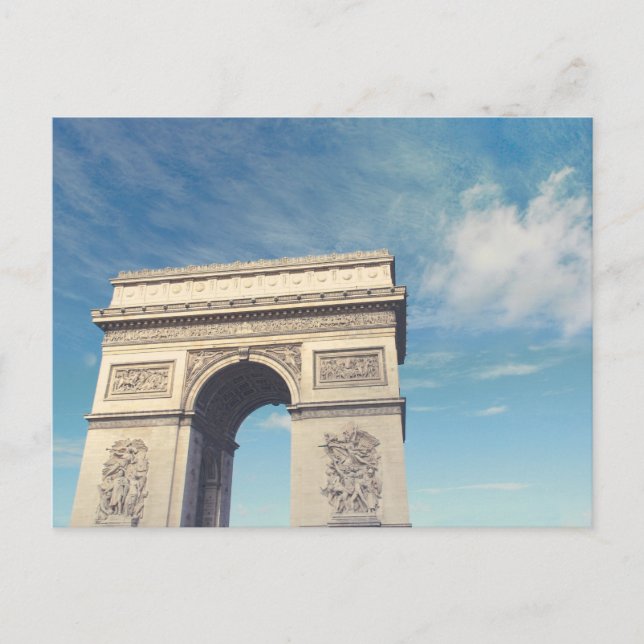 Triumfbågen Paris Helg Vykort (Framsida)