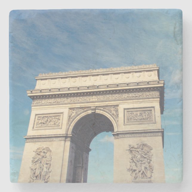 Triumfbågen Paris Stenunderlägg (Framsidan)