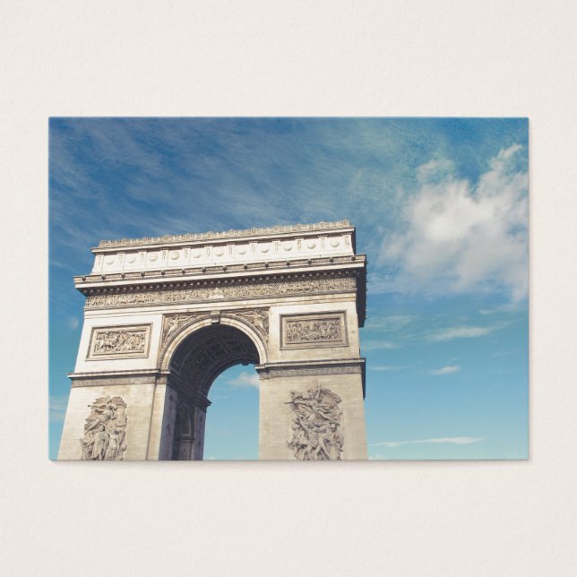 Triumfbågen Paris Visitkort (Framsidan)