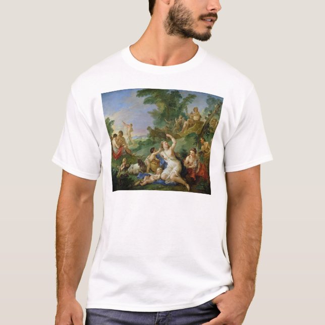 Triumfen av bacchusen t-shirt (Framsida)