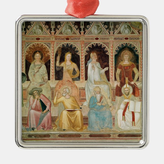 Triumfen av den katolska doktrinen julgransprydnad metall (Framsidan)