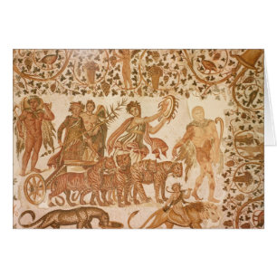 Triumfen av Dionysus Hälsningskort